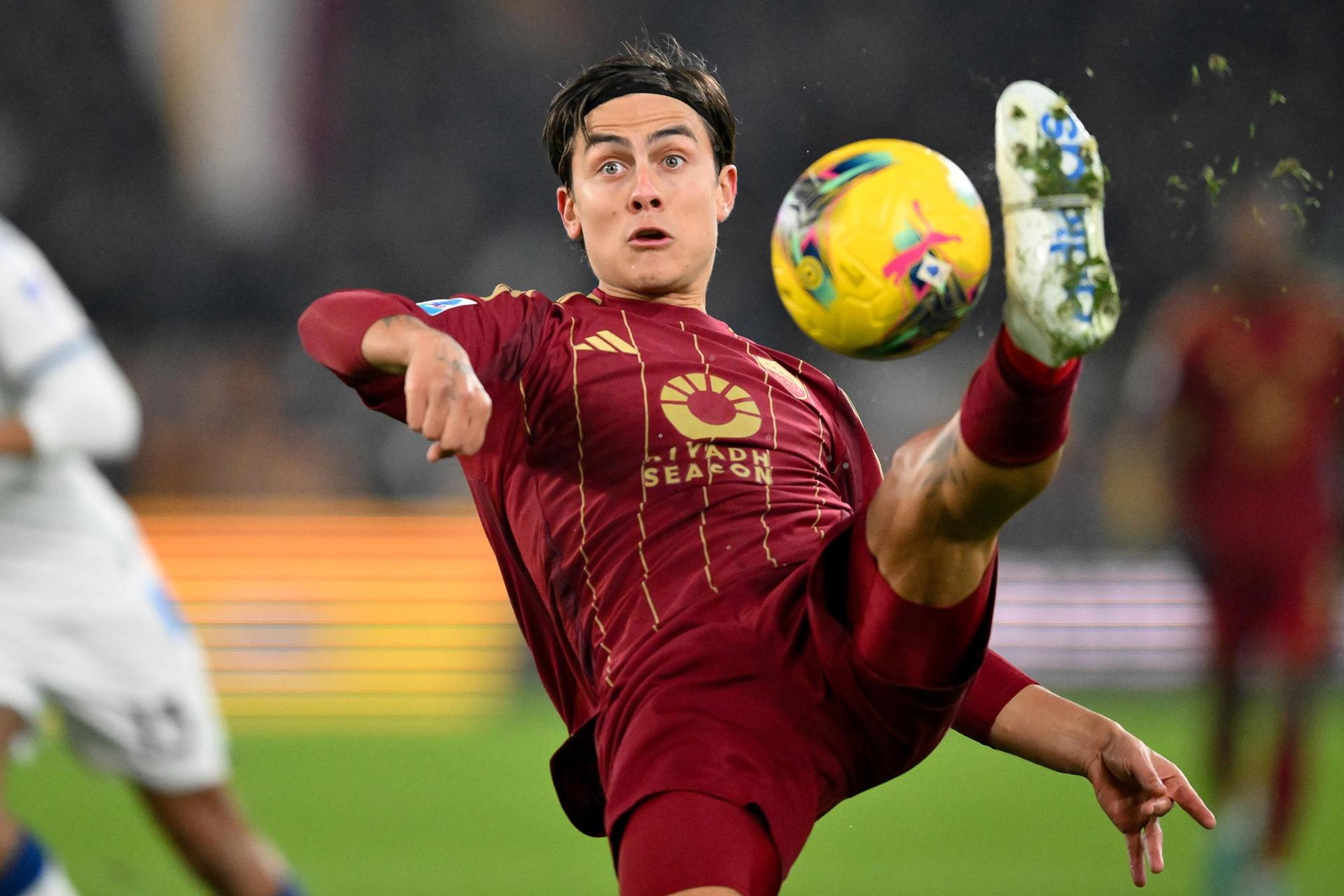 El Roma con el argentino Dybala como titular sigue dando guerra