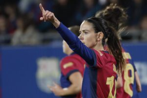 Aitana Bonmatí, centrocampista del Barcelona. EFE/Toni Albir