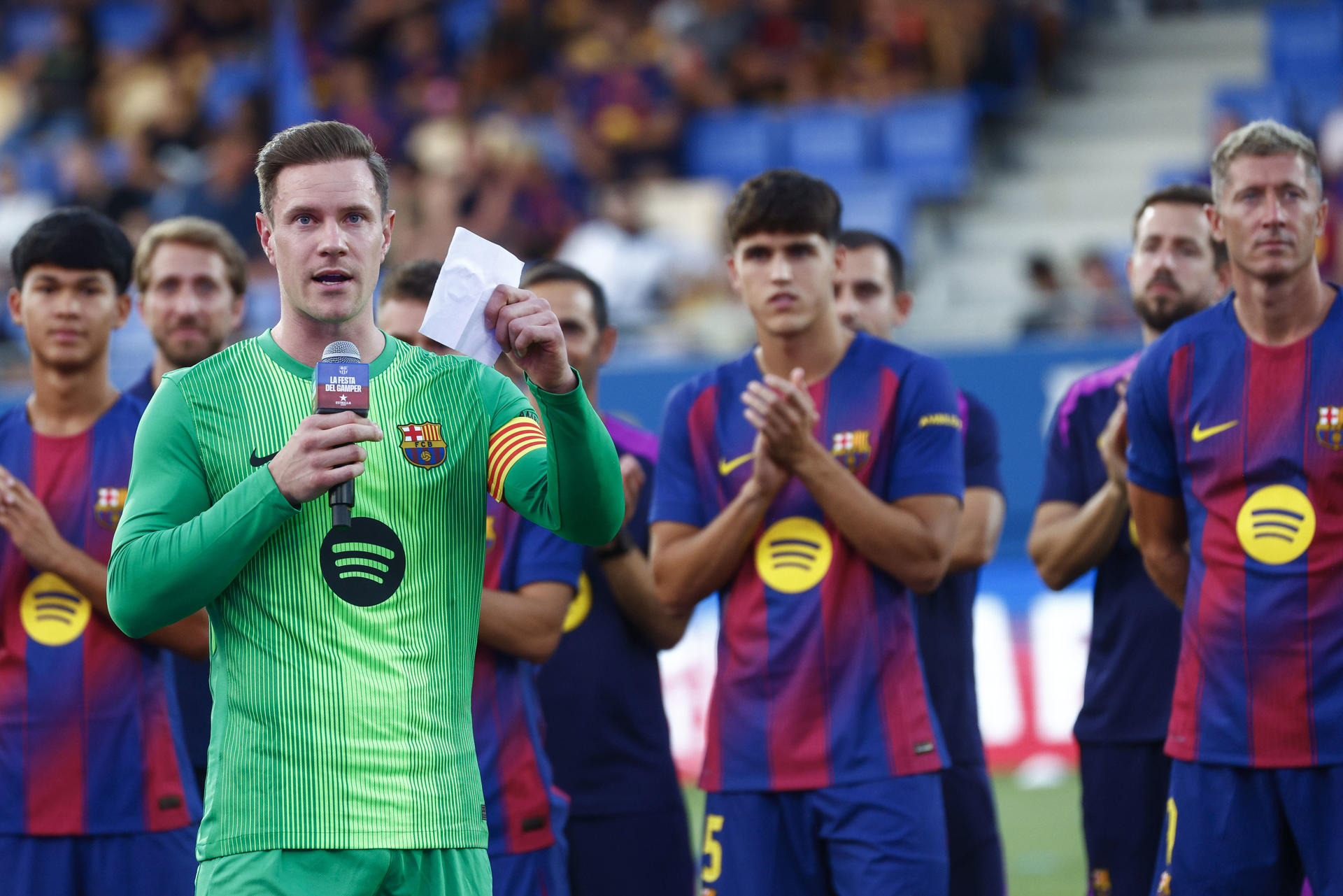 Ter Stegen, sobre su conflicto con el Barcelona