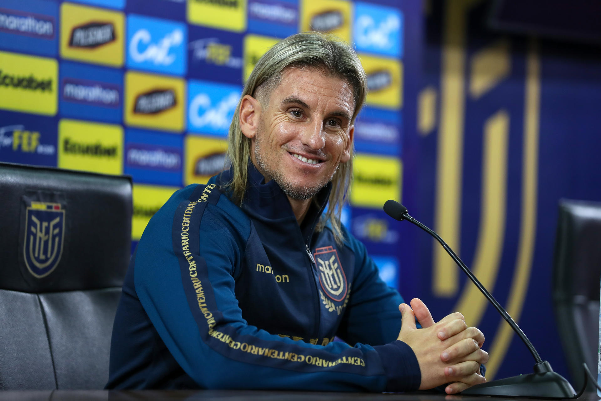 El argentino Beccacece agradece a Ecuador y dice que trabajará con humildad y valentía para el Mundial