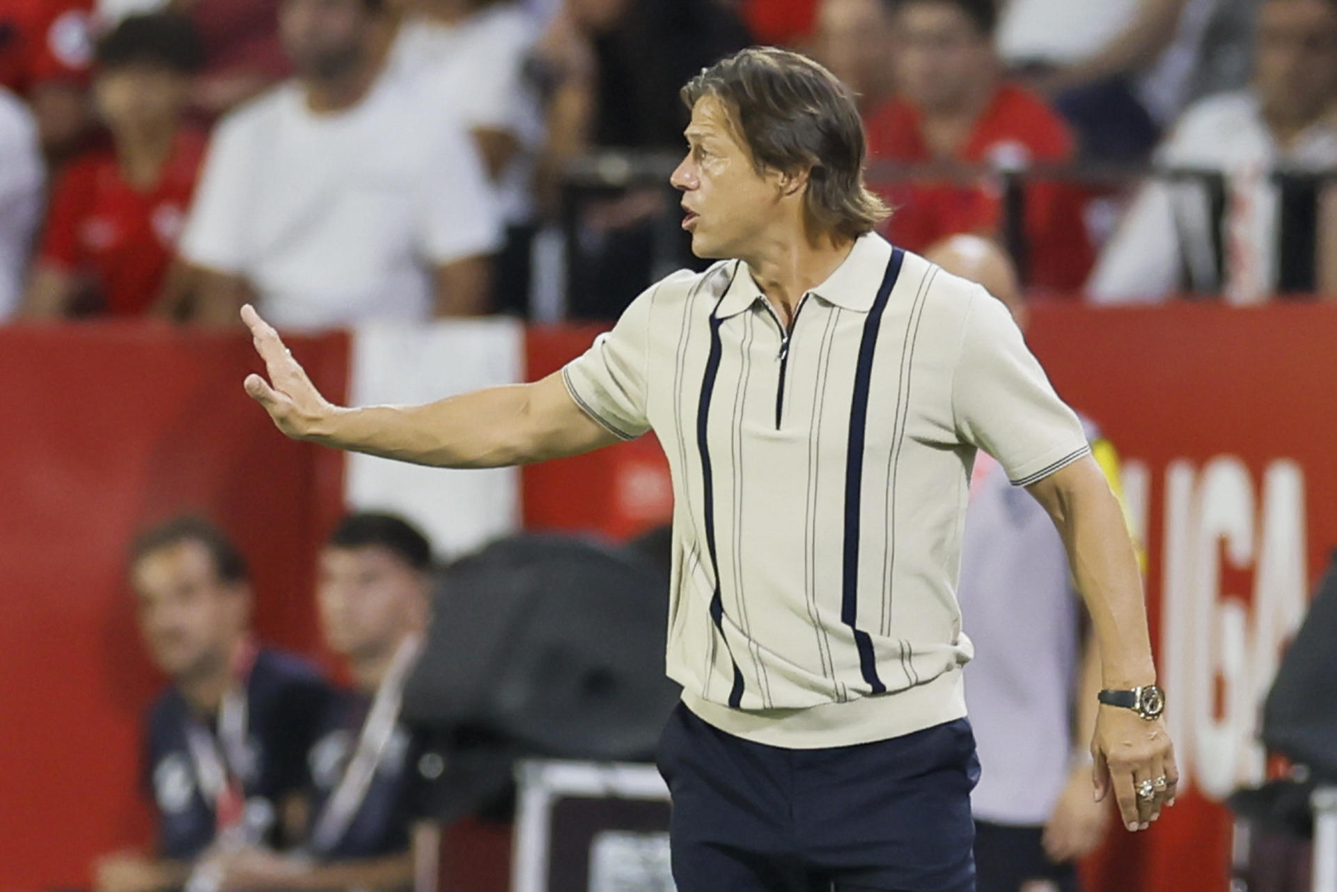 Argentino Almeyda: «Las realidades del Barcelona y del Sevilla son diferentes»