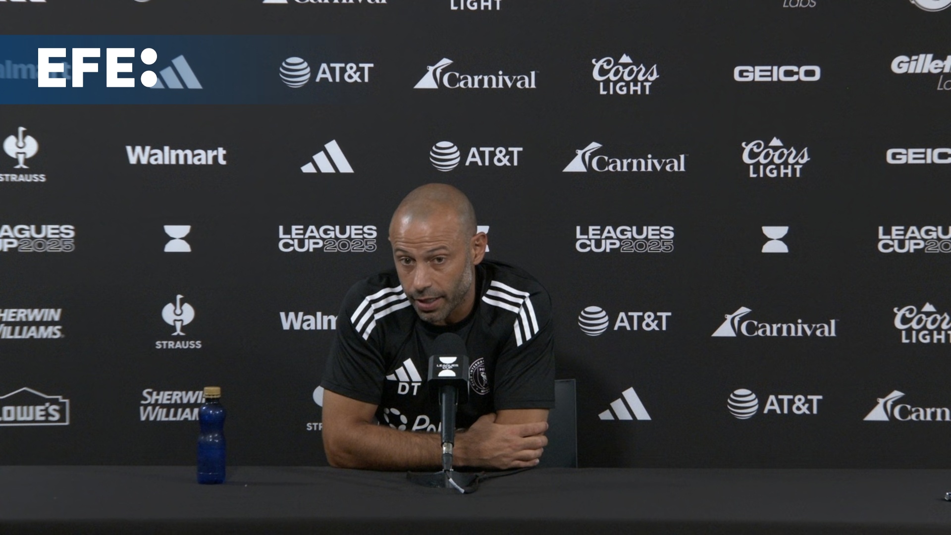 Argentino Mascherano: «Messi sintió una molestia en el isquiotibial»