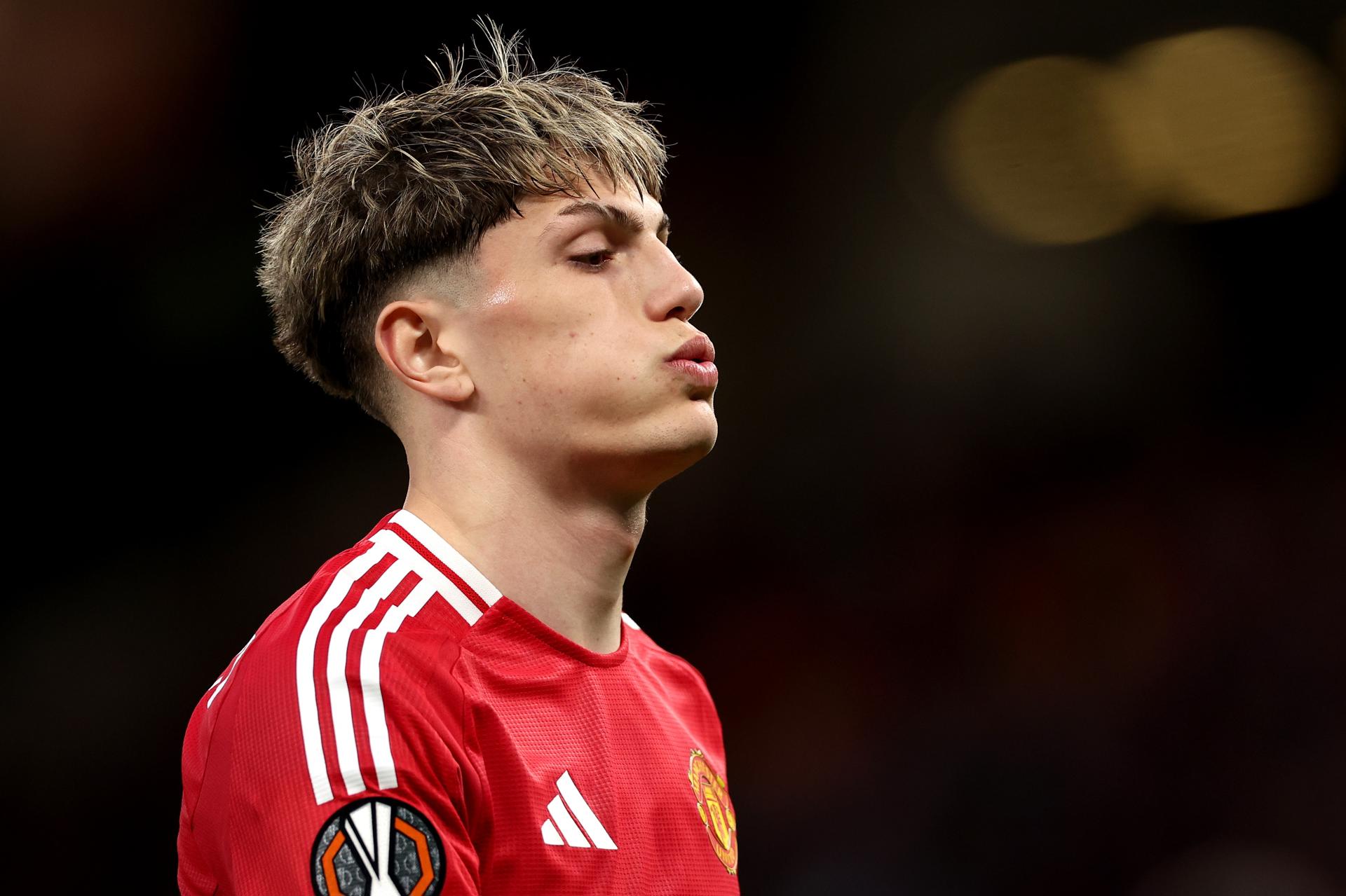 El argentino Alejandro Garnacho, un adiós tras un ciclo de luces y sombras en Old Trafford