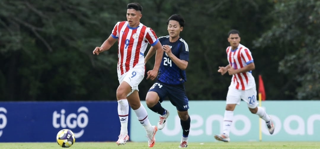 La Selección Sub 20 de Paraguay iguala con Japón, camino al Mundial