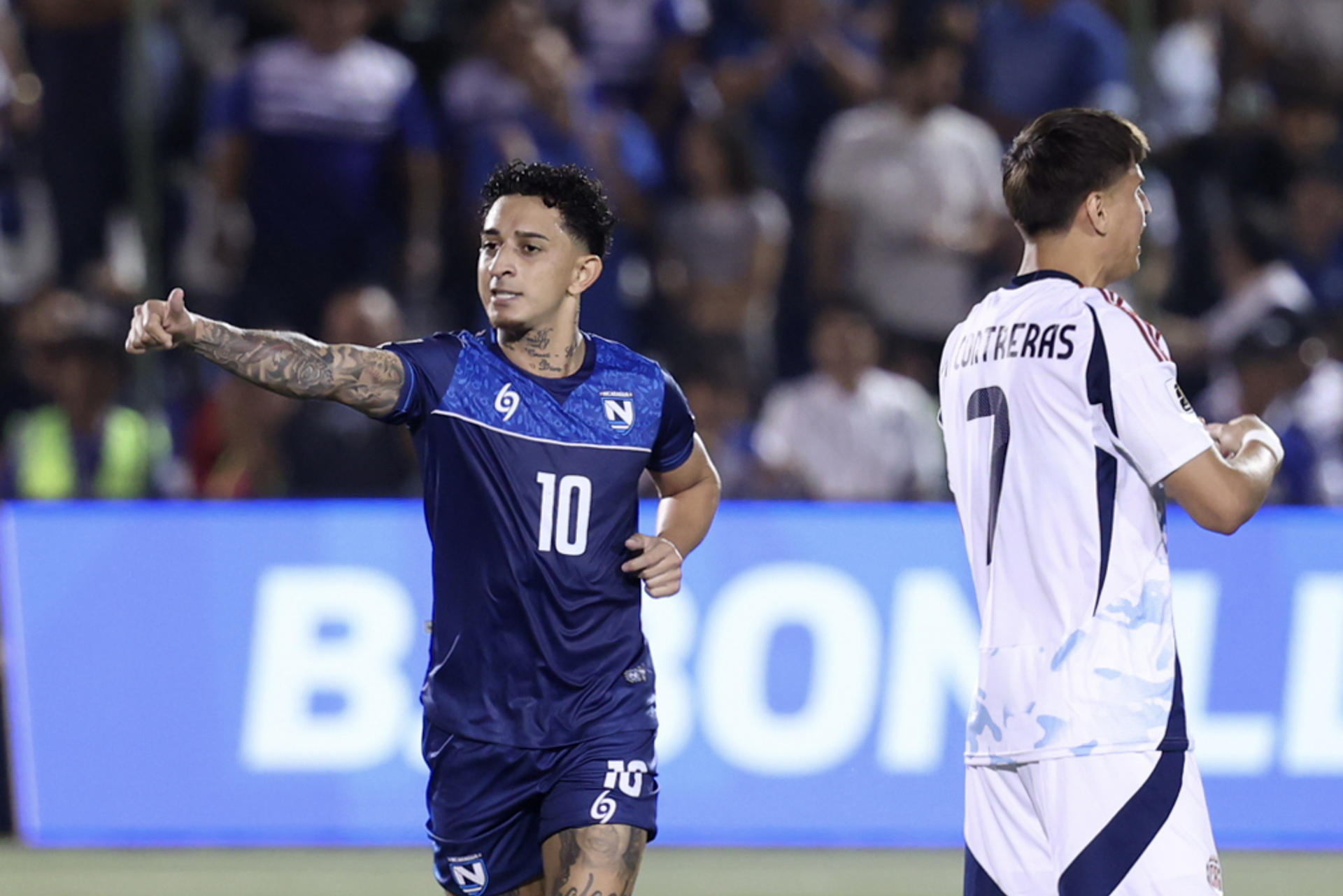 Nicaragua sorprende a Costa Rica y le saca un histórico empate en Managua