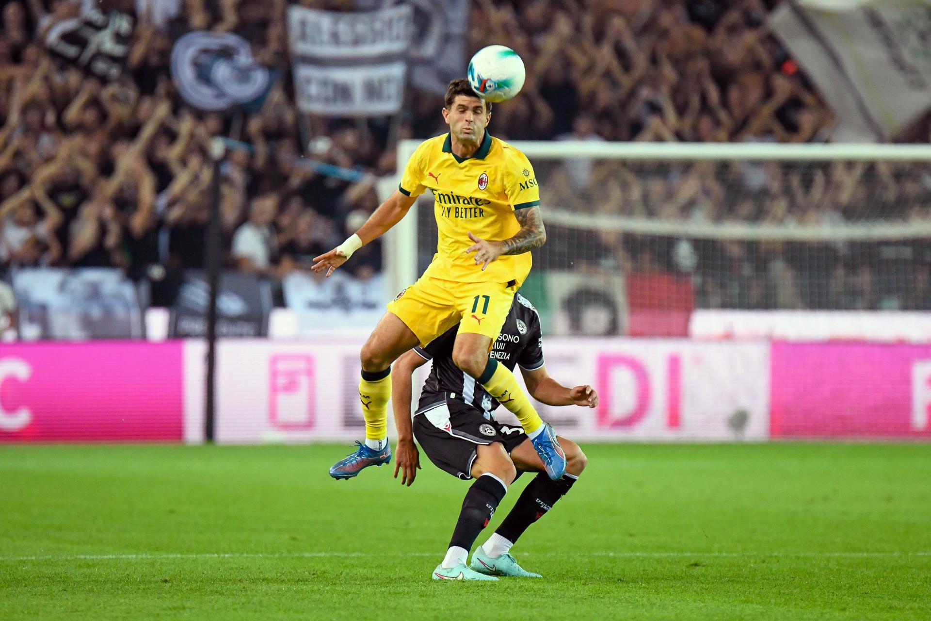 Pulisic alzó la voz en Milán, junto a Giménez y Estupiñán