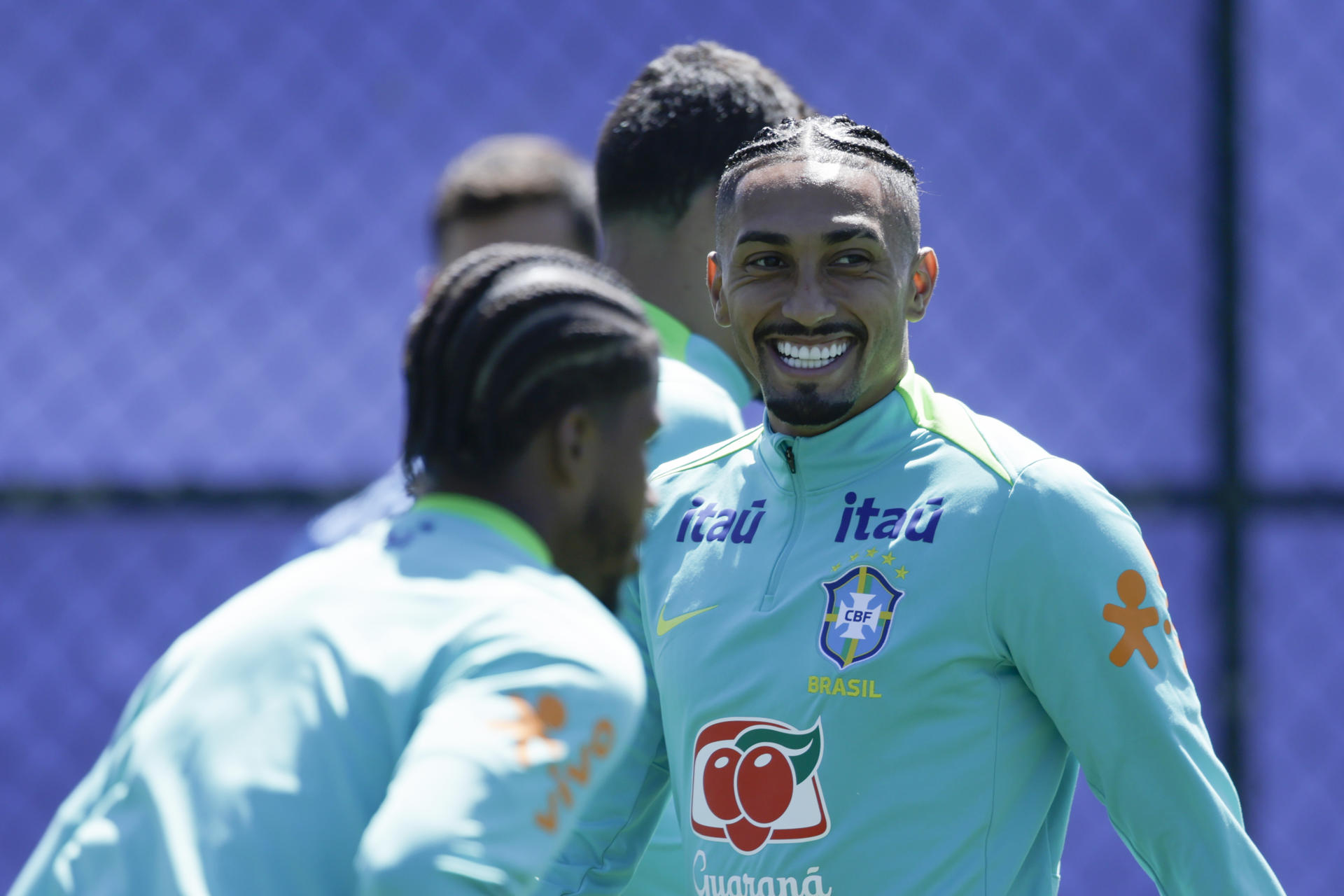 El jugador de la selección de Brasil Raphinha. EFE/ André Coelho