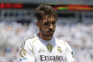 Fotografía de archivo del jugador del Real Madrid Raúl Asencio. EFE/ André Coelho