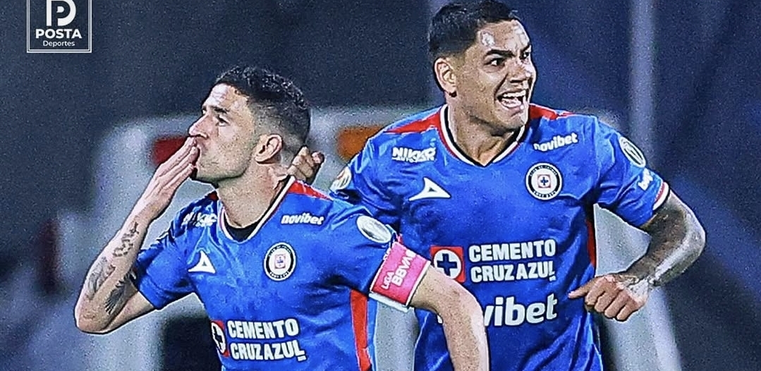Un doblete charrúa permitió a Cruz Azul ganar el «clásico joven» al América