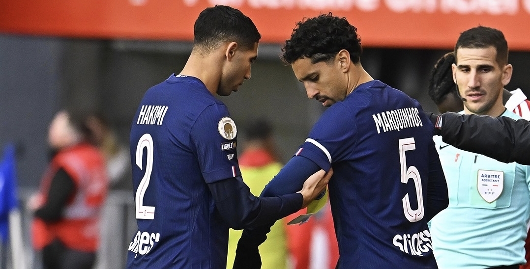 Ecuatoriano Pacho y brasileño Marquinhos se turnan y el PSG avasalla