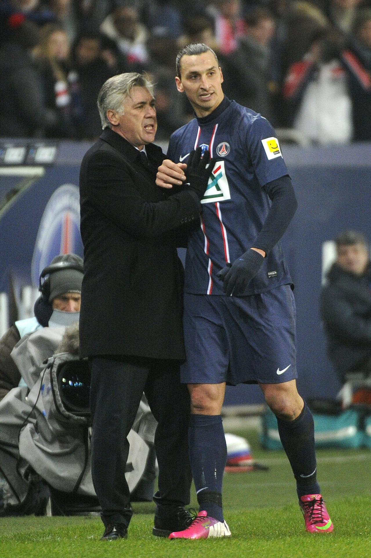 Ibrahimovic: «Espero que el Mundial lo gane Brasil por mi amigo Ancelotti»