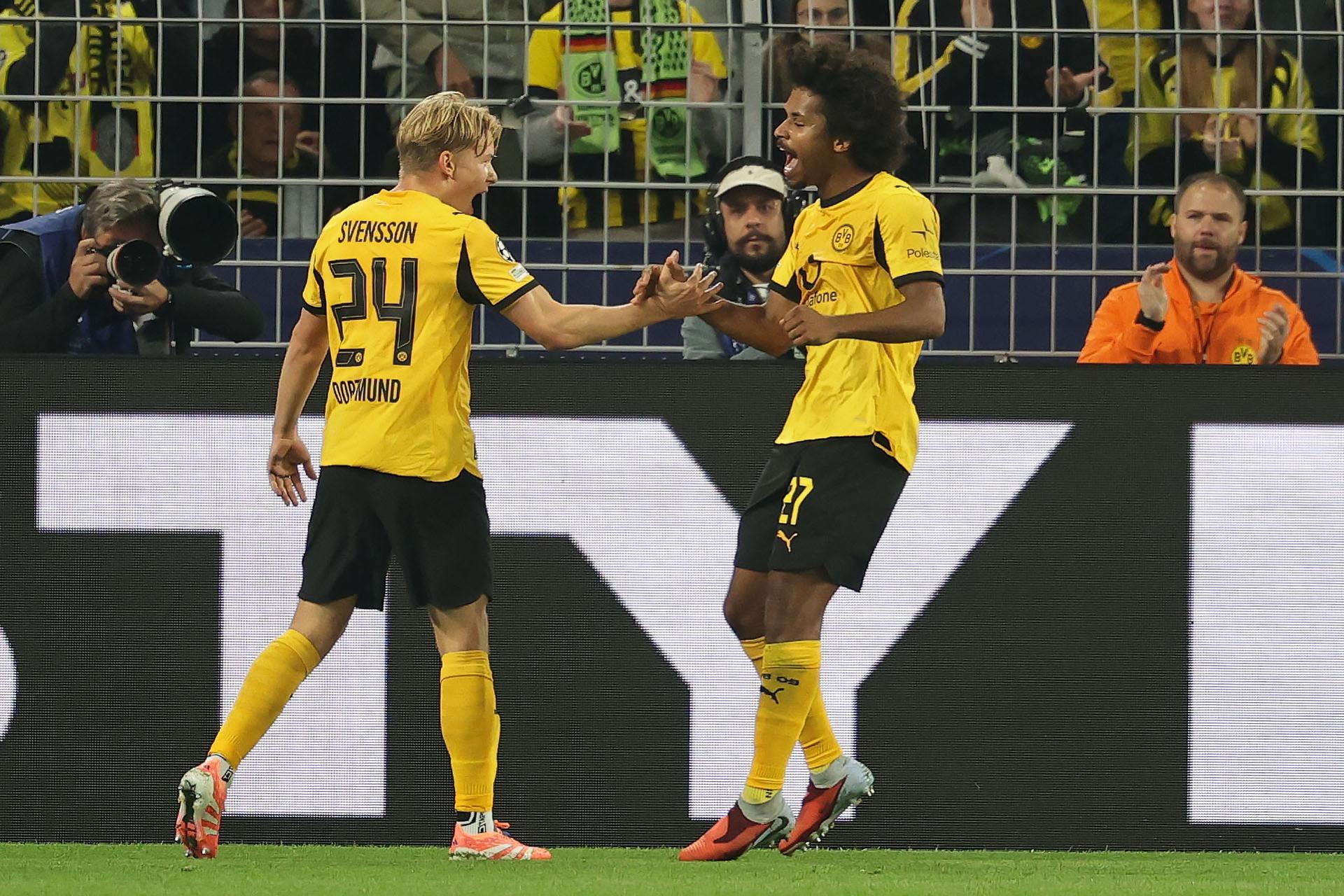 Con asistencia del argentino Anselmino, Dortmund golea al Villareal