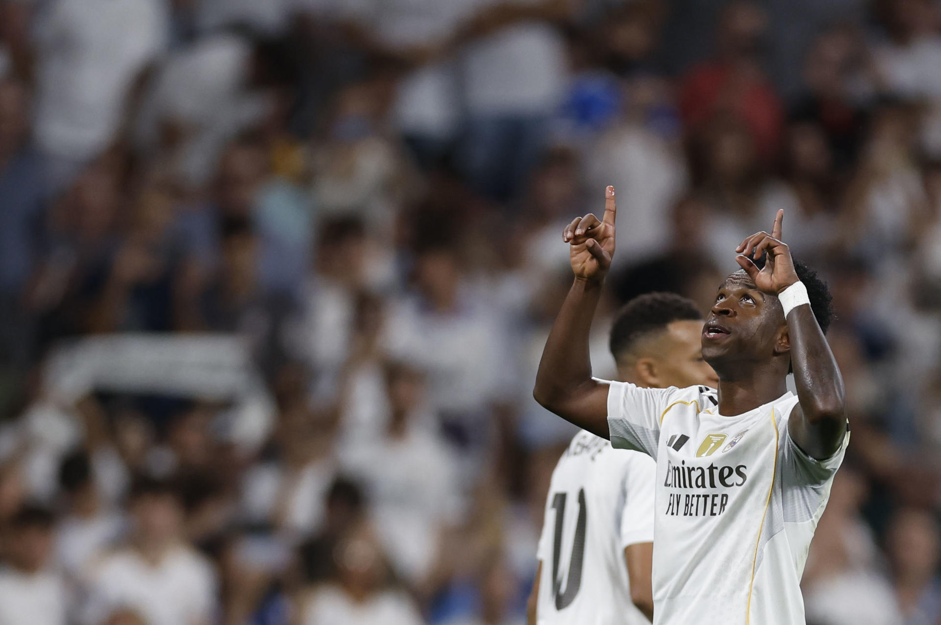El brasileño Vinícius respondió, el Real Madrid se puso primero
