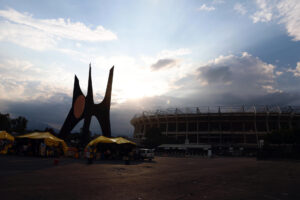 Vista general del estadio Azteca este sábado, en Ciudad de México (México). EFE/Sáshenka Gutiérrez