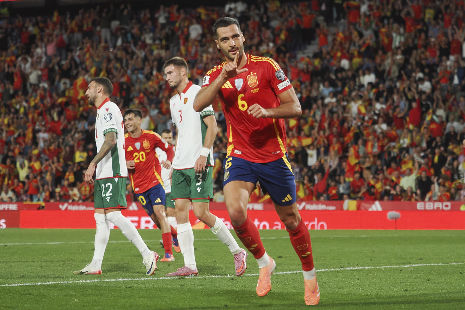 Noche de goles y récords para una España lanzada al Mundial