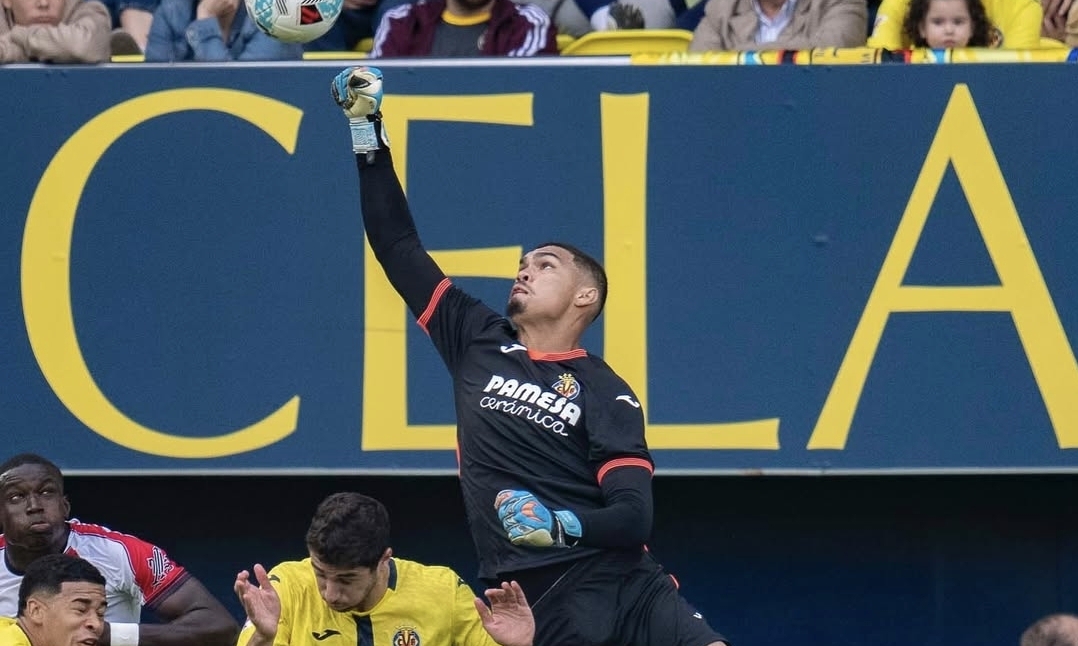 Un brasileño, el mejor entre los arqueros de La Liga con el Villarreal