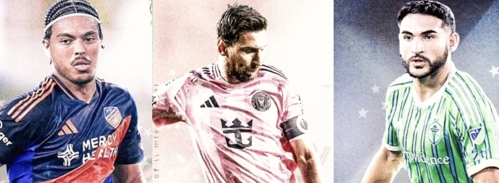 Messi, Evander y Roldán, «trío latino de lujo» en Equipo Ideal de la MLS 2025