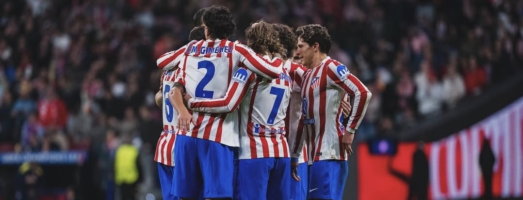 Uruguayo Giménez y albicelestes Álvarez y Almada: victoria del Atlético de Madrid