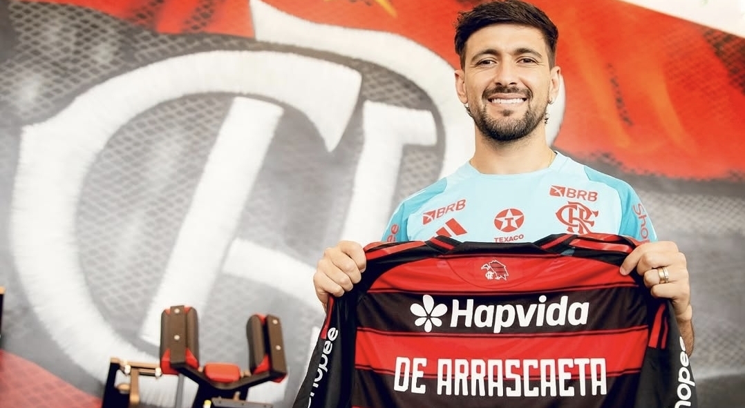 Uruguayo Georgian De Arrascaeta será jugador de Flamengo hasta el año 2028