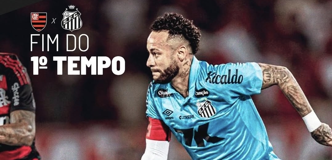 Neymar protagoniza un show con Santos, pero Flamengo gana en el partido