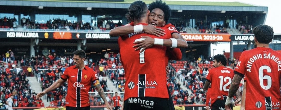 Cafetero Mojica y argentino Maffeo, presentes en empate de Mallorca ante Osasuna