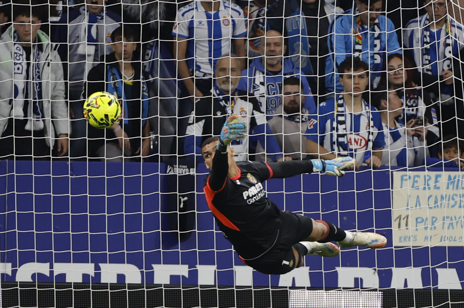 El meta brasileño Luiz Junior encadena tres partidos de Liga sin recibir un gol