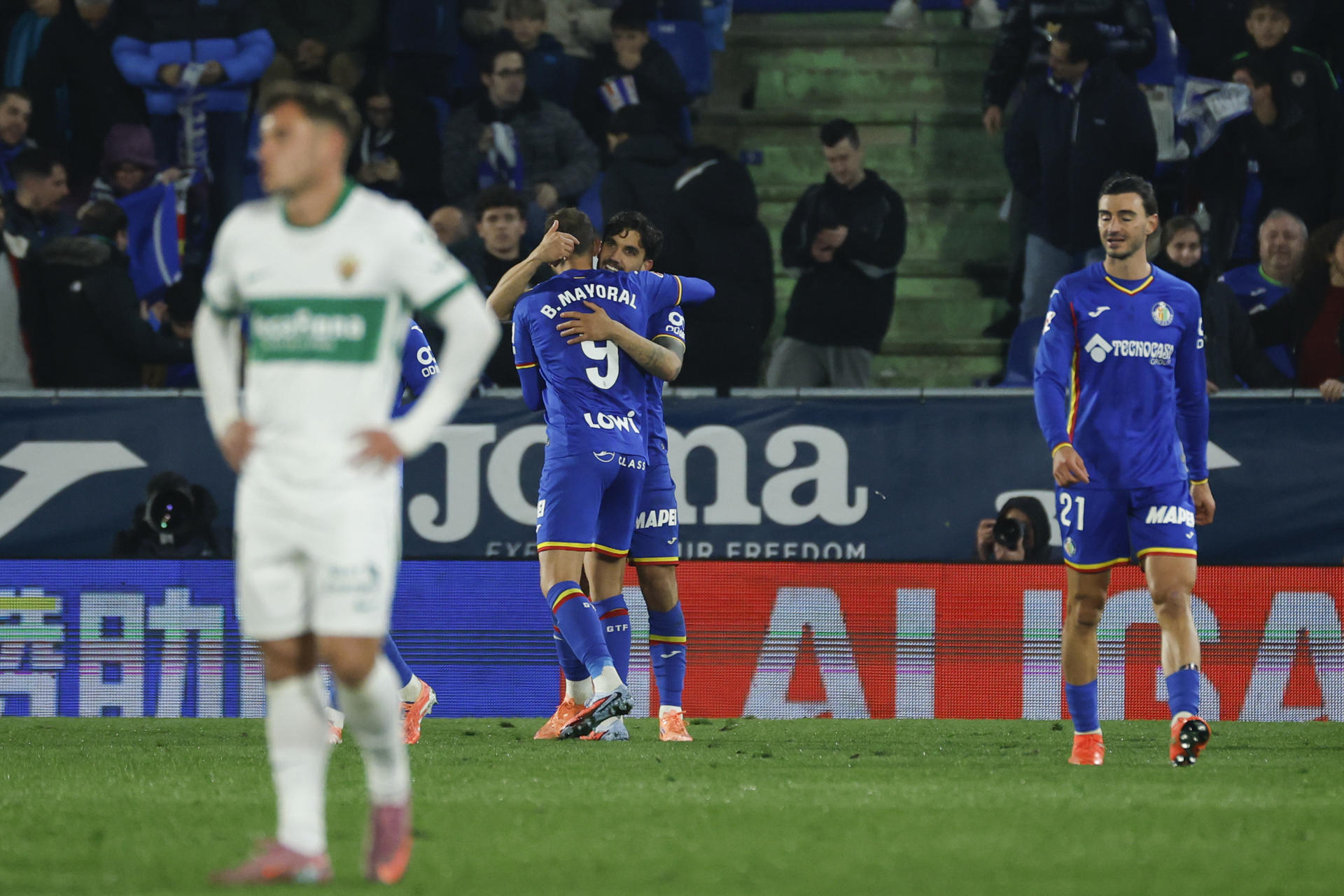 Con gol del uruguayo Arambarri el Getafe logra la victoria