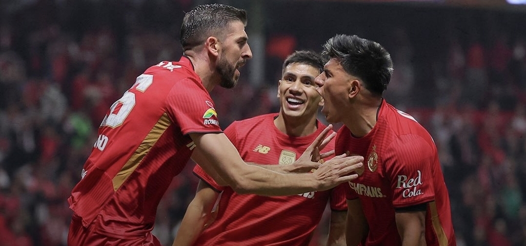 Uruguay, Brasil y Portugal traen los goles y Toluca se planta en la final a costa de Rayados