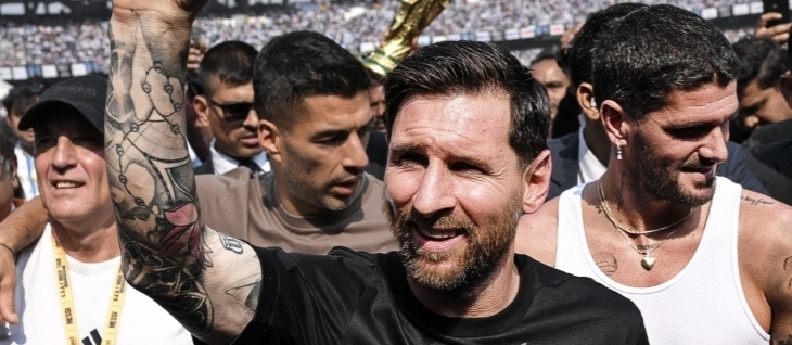 Seguridad extrema en la India, tras inicio caótico del tour de Messi