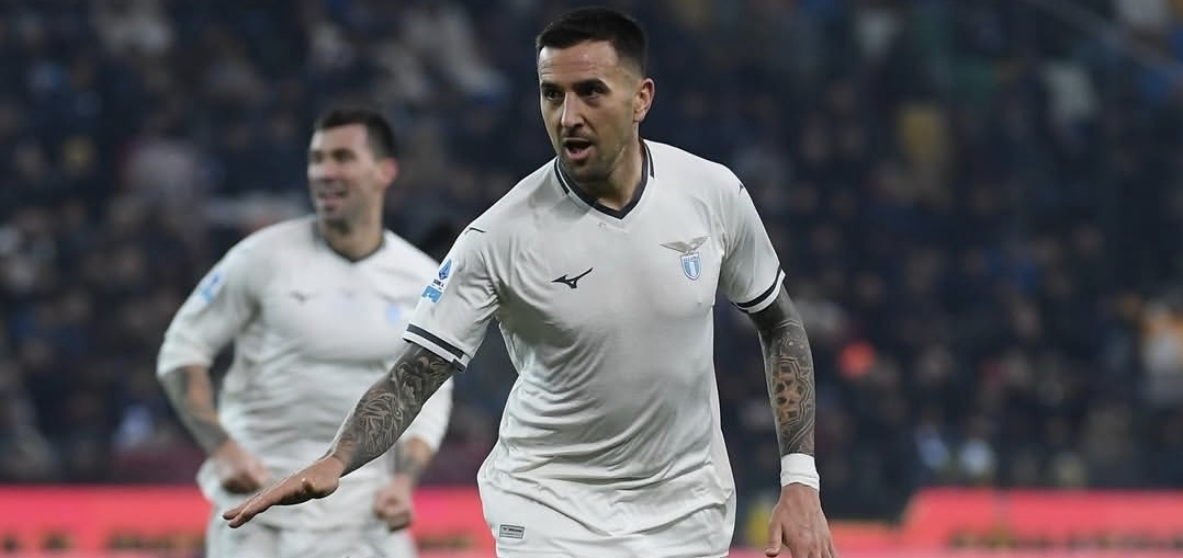 Uruguayo Matías Vecino anota para Lazio, que al final iguala con Udinese