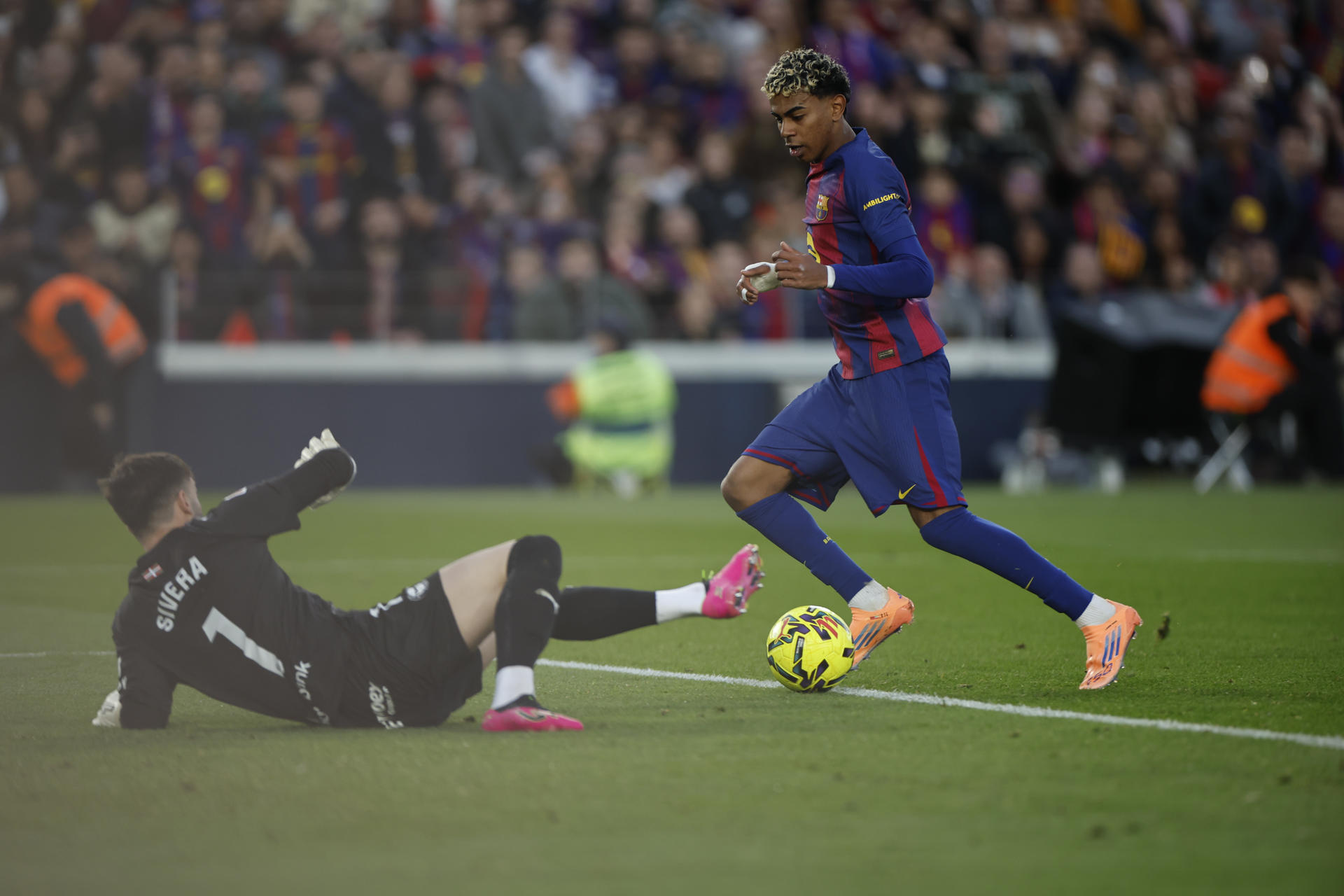 Español Lamine Yamal: «Nunca he sentido presión por jugar a fútbol; no sé si llegaré a sentirla»