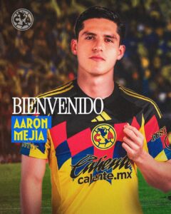alt El mexicano Aarón Mejía refuerza al América