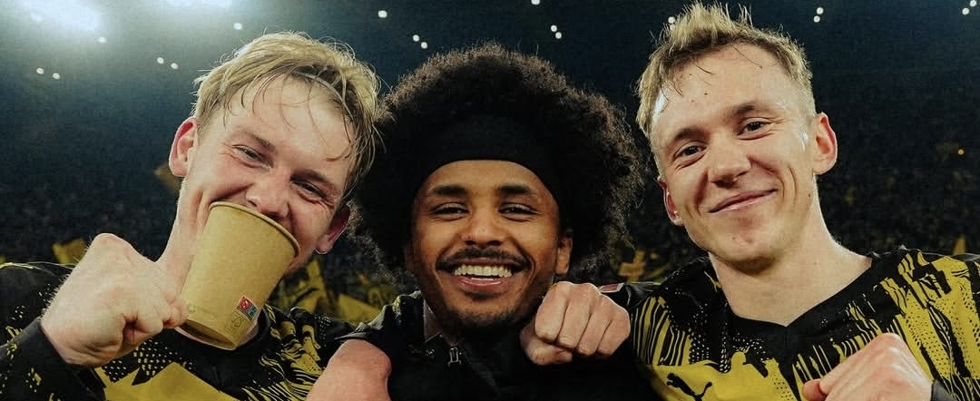 Con el brasileño Yan Couto en el segundo tiempo, el Dortmund consolida su segundo puesto en la Bundesliga