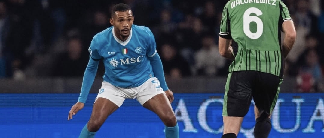 Brasileño Juan Jesús presente en la victoria del Nápoles luego de tres empates