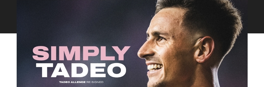 Argentino Tadeo Allende se queda en Inter Miami como atacante de primer nivel