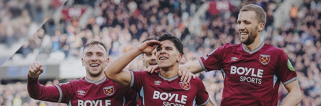 Argentino Castellanos suma la segunda victoria al hilo del West Ham, esta vez ante el Sunderland