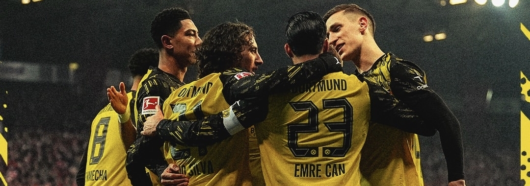 Borussia Dortmund golea en la vuelta a la acción del argentino Anselmino