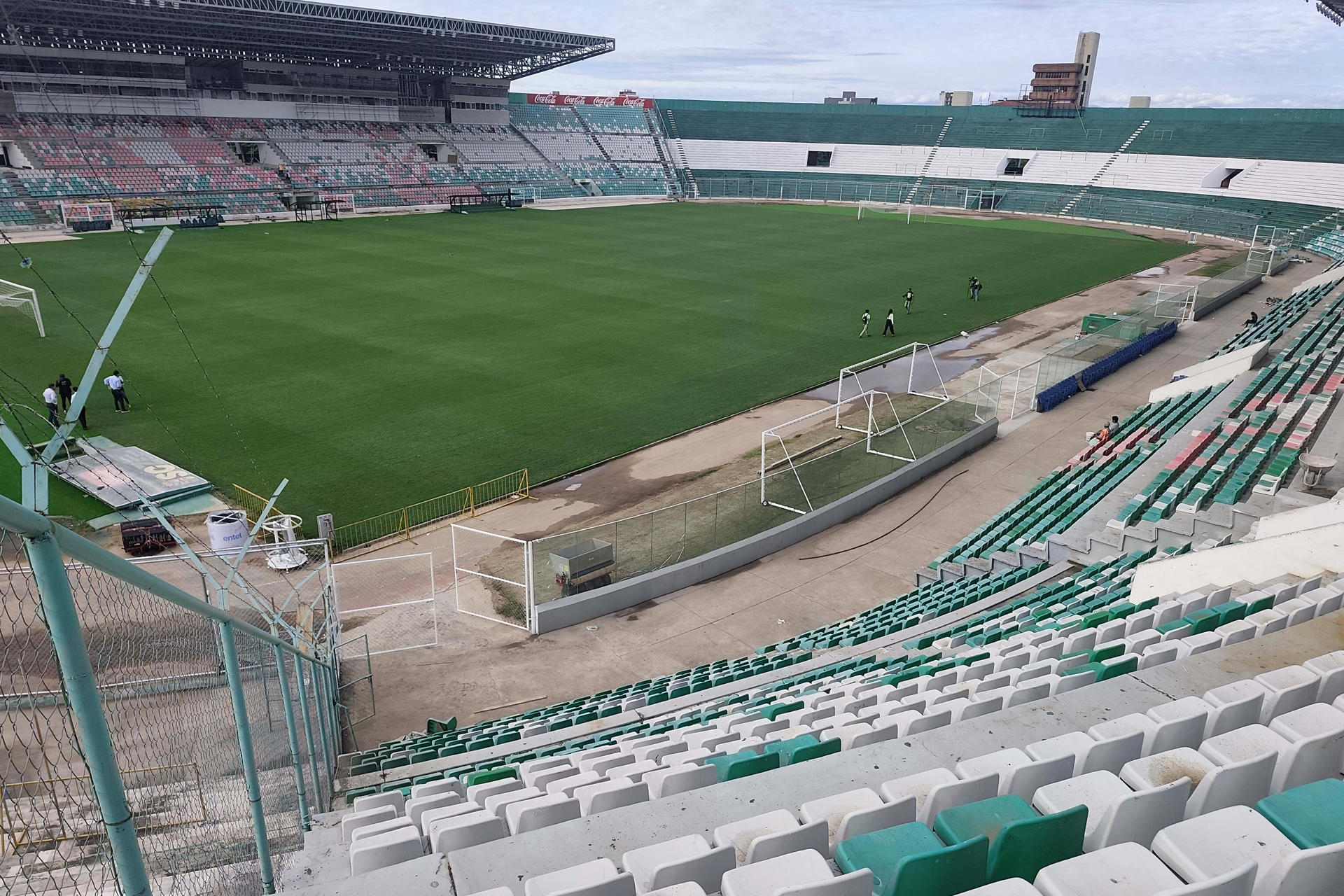 Estadio que recibirá a México para el amistoso con Bolivia tiene 92 % de la obra concluida