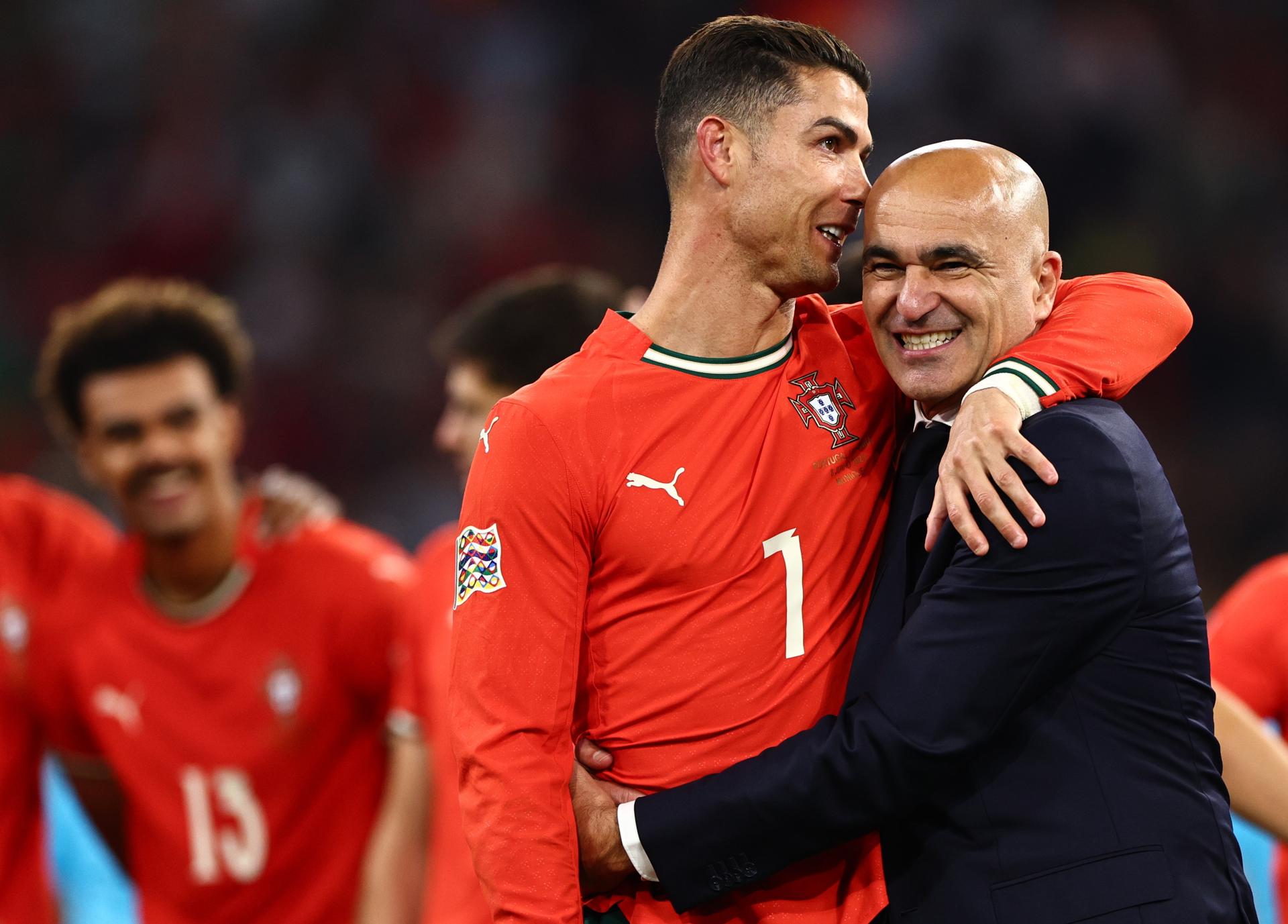 Español Roberto Martínez: Cristiano es «ejemplo» del «desafío» aceptado por Portugal a su llegada