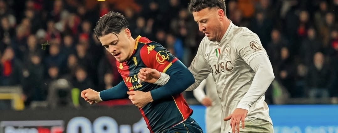 Mexicano Vásquez capitanea a Génova, que termina perdiendo ante Napoli