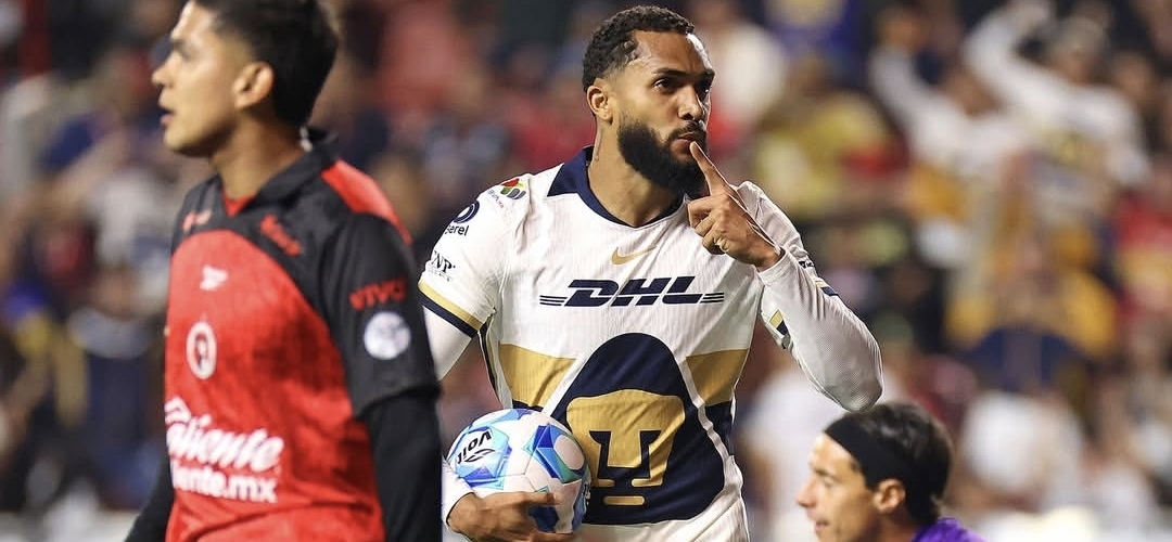 Cuarto gol del brasileño Juninho y Pumas se pone segundo
