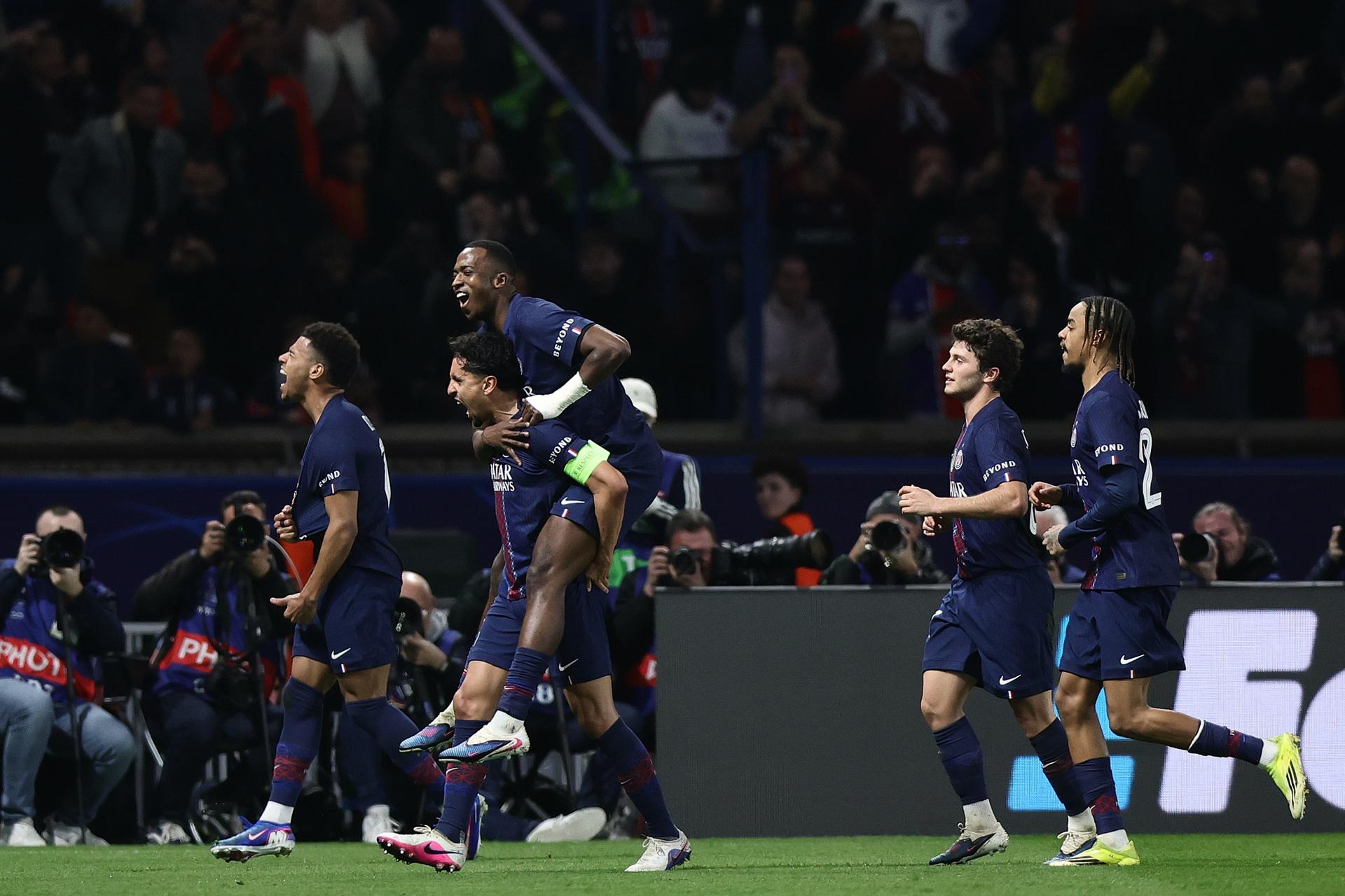 El brasileño Marquinhos rescata al PSG del fracaso