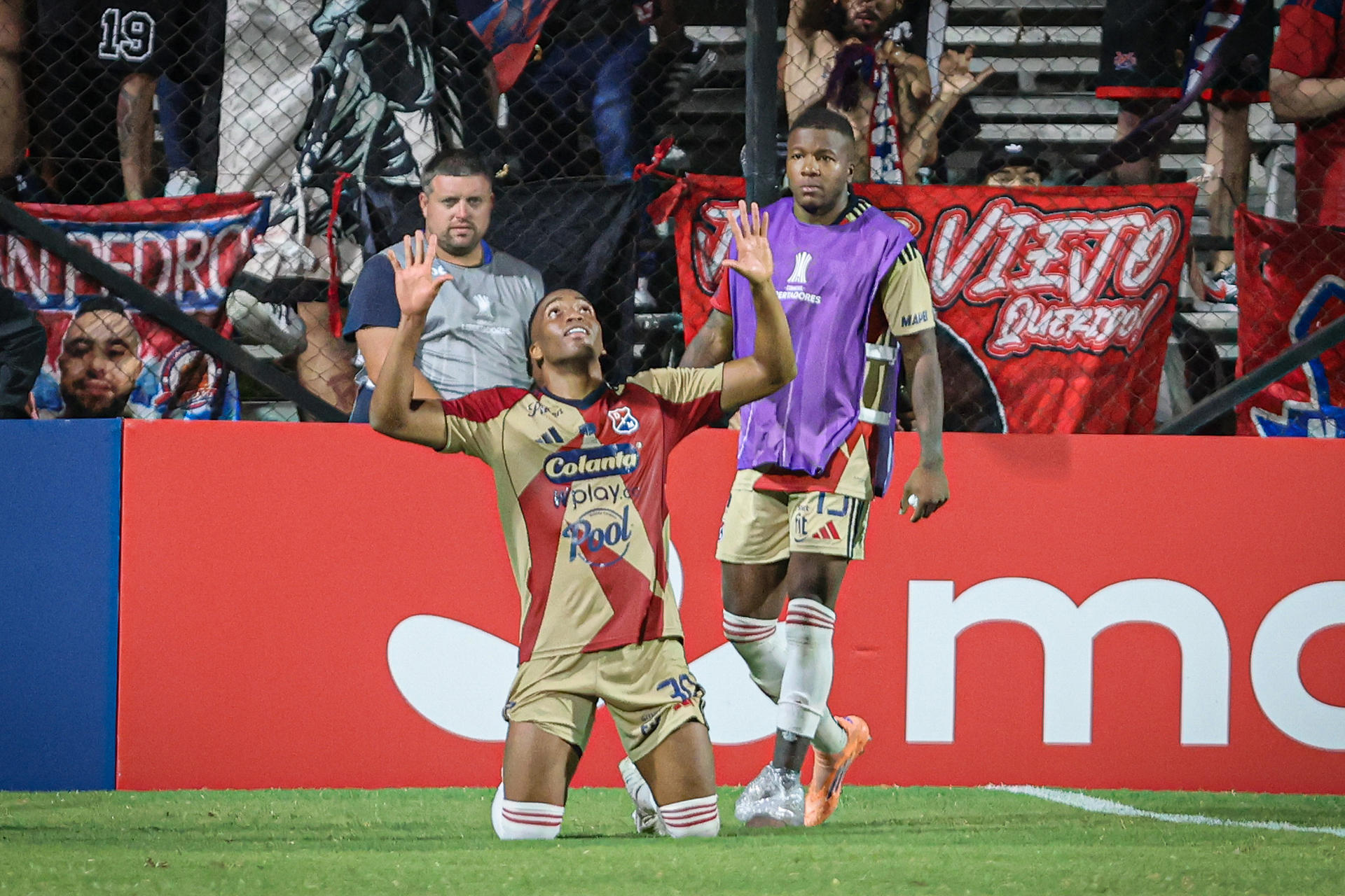 El colombiano Hayen Palacios acerca a Independiente Medellín a la tercera fase de Copa Libertadores