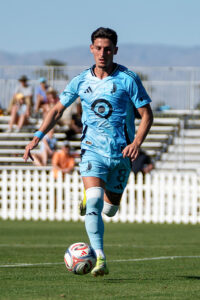 Fotografía cedida por la MLS que muestra al futbolista argentino Tomás Chancalay controlando un balón. EFE/MLS/SOLO USO EDITORIAL/ NO VENTAS/ SOLO DISPONIBLE PARA ILUSTRAR LA NOTICIA QUE ACOMPAÑA (CRÉDITO OBLIGATORIO)