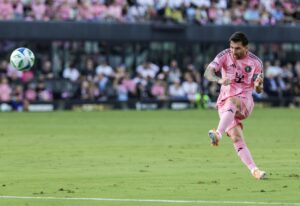 El delantero del Inter Miami, Lionel Messi, en una imagen de archivo. EFE/EPA/CRISTOBAL HERRERA-ULASHKEVICH