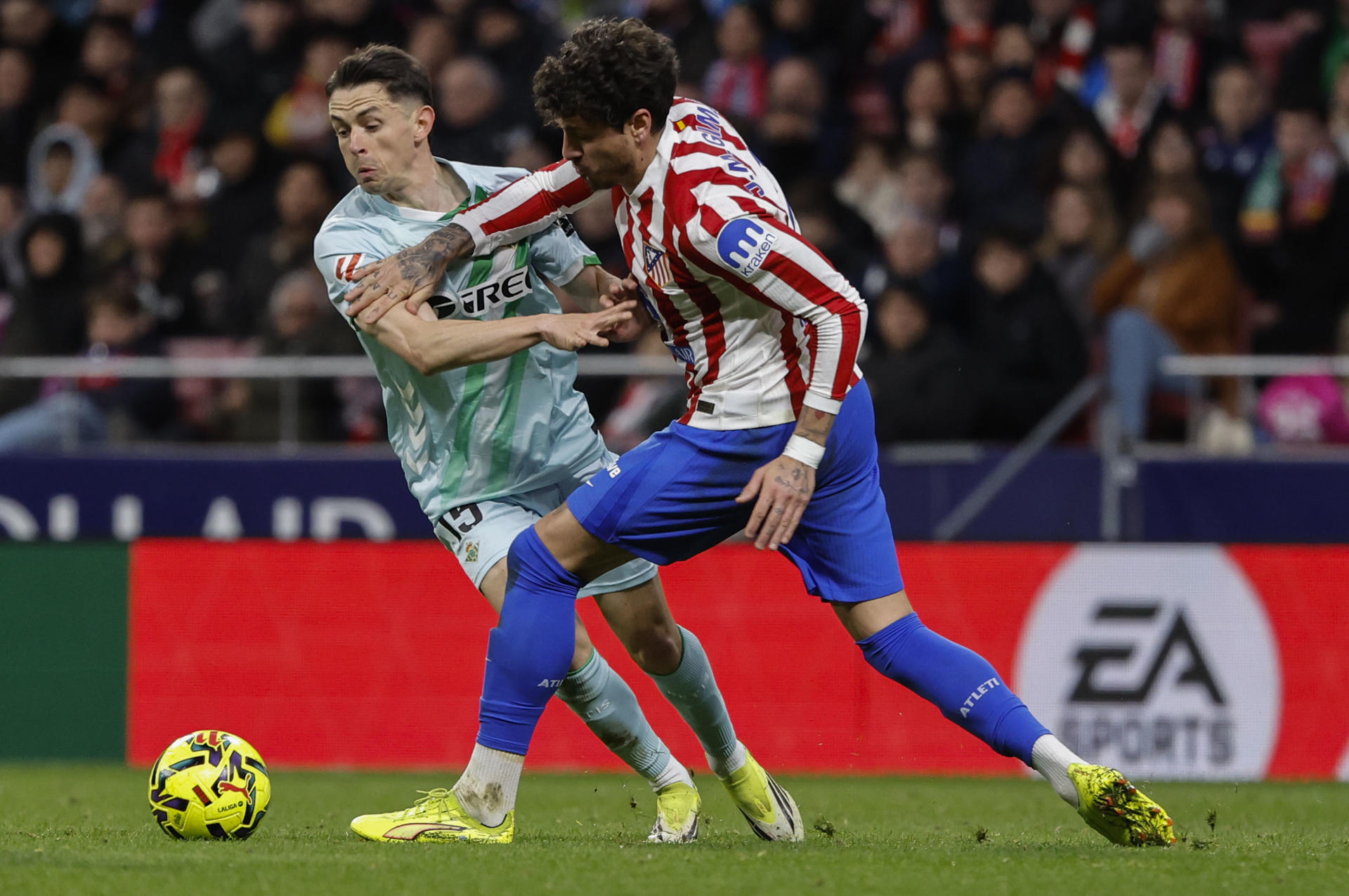 El uruguayo Giménez seguirá de baja en el Atlético en LaLiga y la ida de ‘Champions’ contra Arsenal