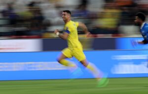 El delantero portugués de Al-Nassr, Cristiano Ronaldo, en una foto de archivo. EFE/EPA/ALI HAIDER