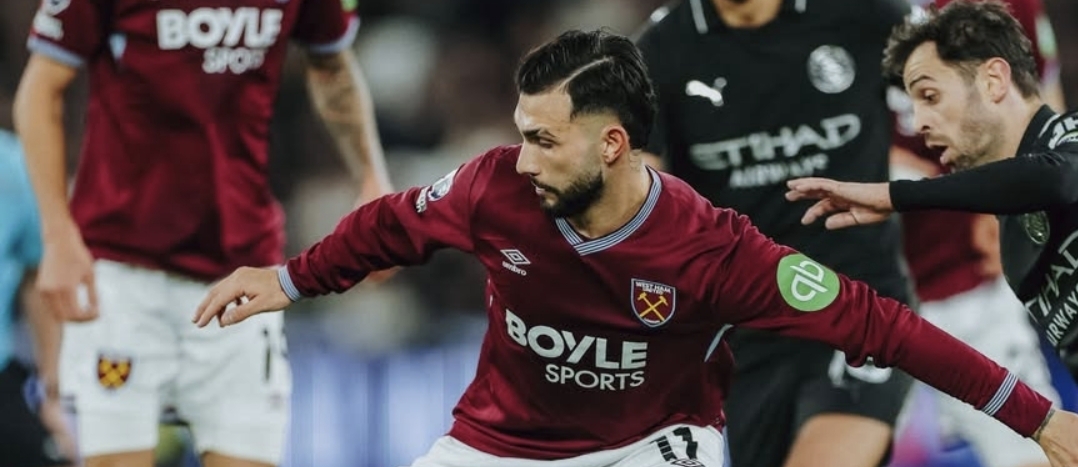Argentino Tati Castellanos batalla junto al West Ham y frenan la ilusión del City