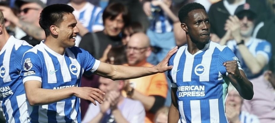 Con asistencia del paraguayo Gómez, Brighton derrotó al Liverpool