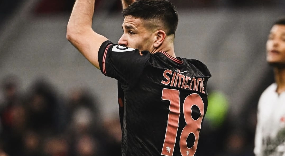 Gol y asistencia del argentino Gio Simeone, pero derrota del Torino en visita al Milán